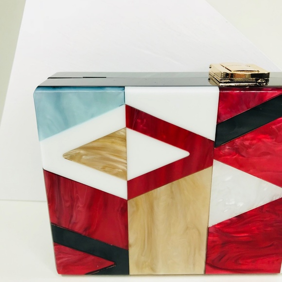 Geometric Acrylic Party Box - Picture 2 of 8